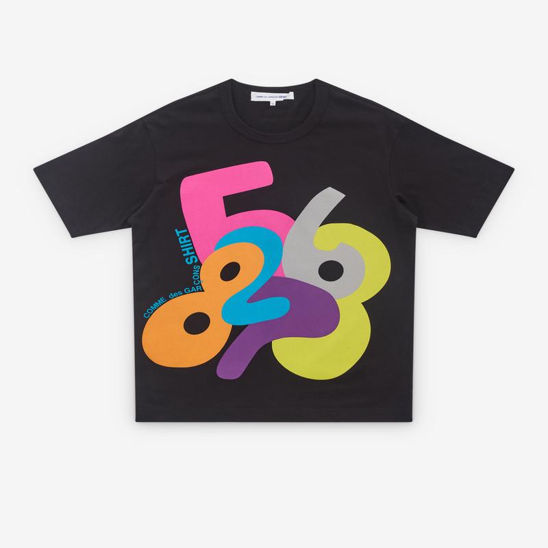 CDG Shirt - Mens Printed T-Shirt - (Black)
