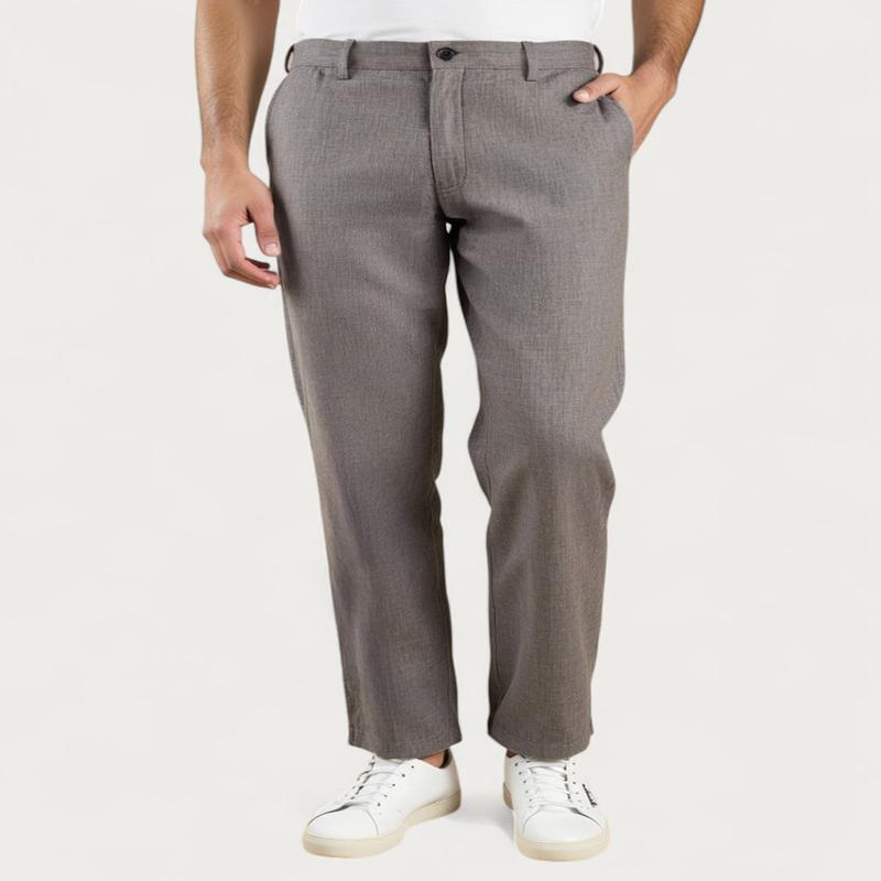Earthkind Grey Linen Sorona Pants