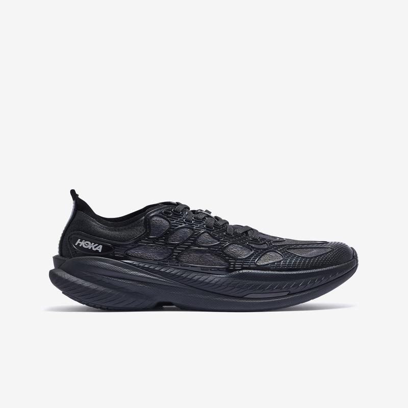 Hoka - Mens Mach Caged - (Black/Black)