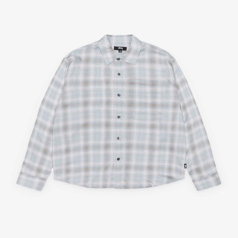 Stssy - Matthew Printed Shirt - (Light Blue)