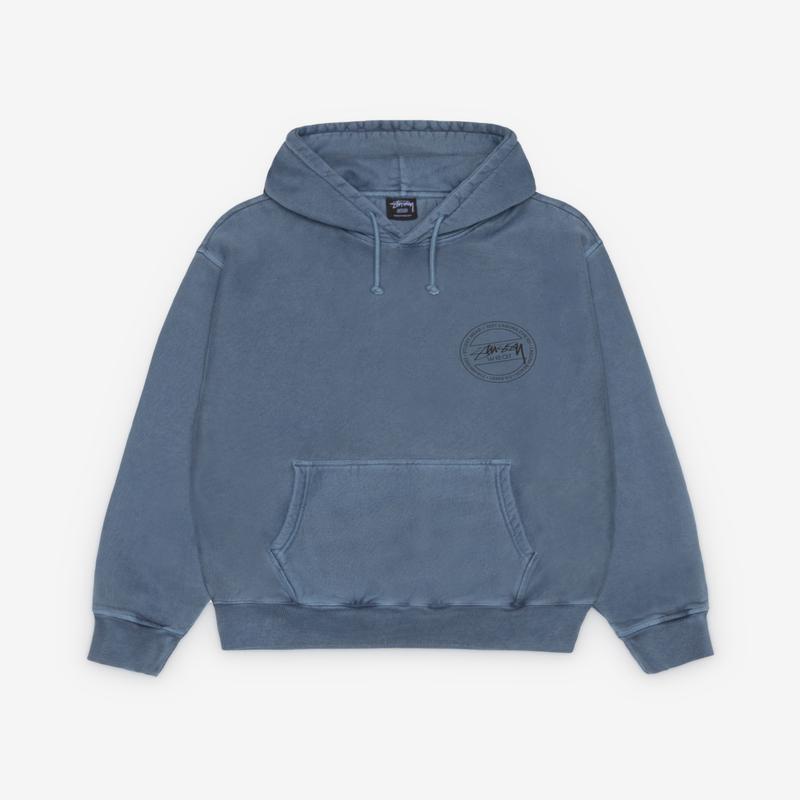 Stssy - Stssy Wear Hoodie Pigment Dyed - (Navy)