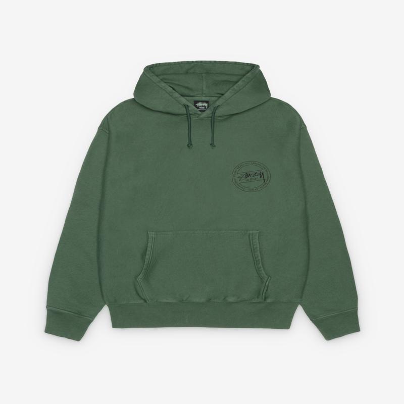 Stssy - Stssy Wear Hoodie Pigment Dyed - (Pine)