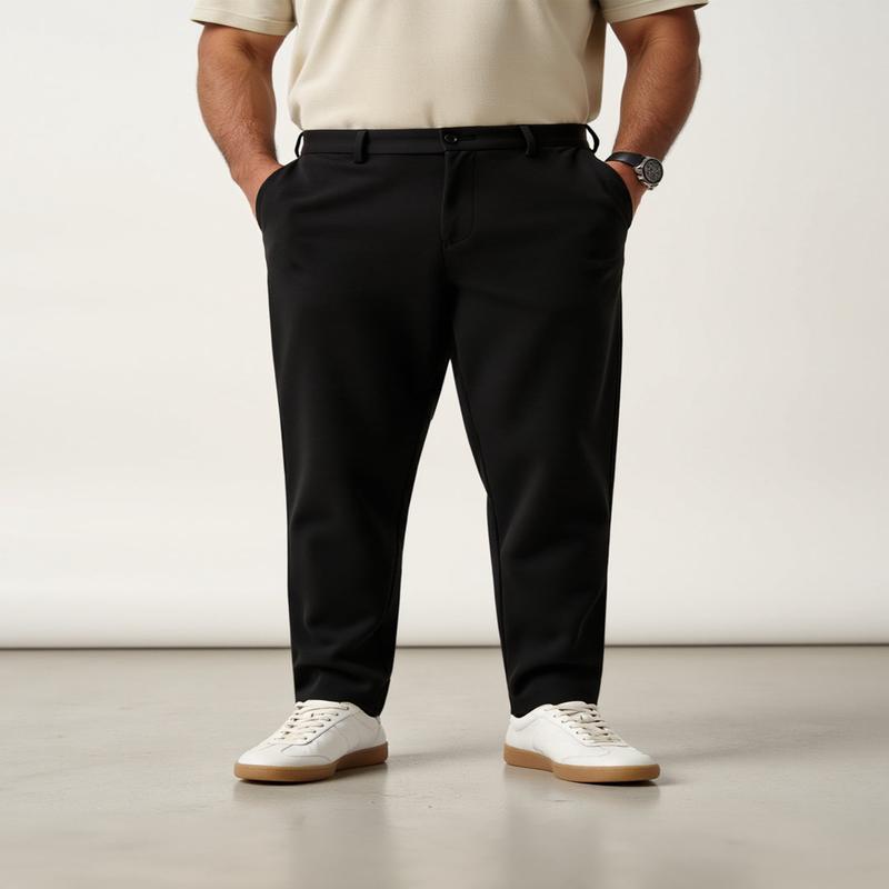 Bangalore Black Plus Size Power-Stretch Pants