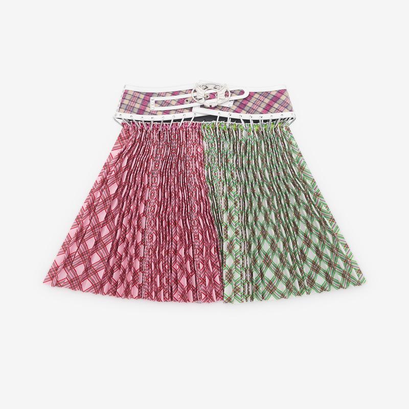 Chopova Lowena - Womens Circuit Knee Carabiner Skirt - (Multi)