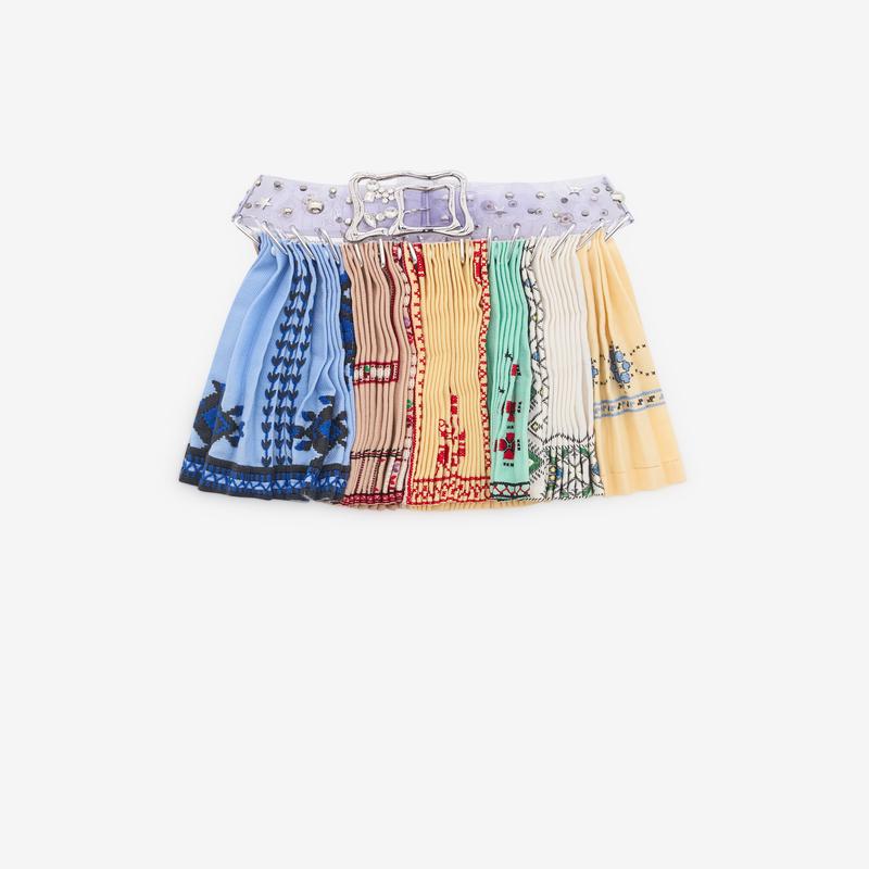 Chopova Lowena - Womens Kare Mini Carabiner Skirt - (Multi)