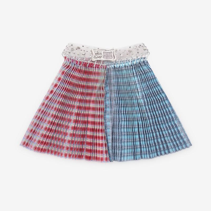 Chopova Lowena - Womens Synth Knee Carabiner Skirt - (Multi)