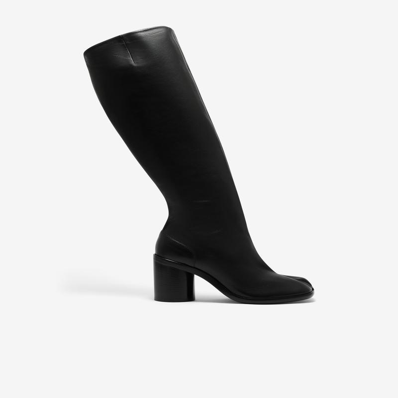 Maison Margiela - Womens Tabi Knee-High Boots - (Black)