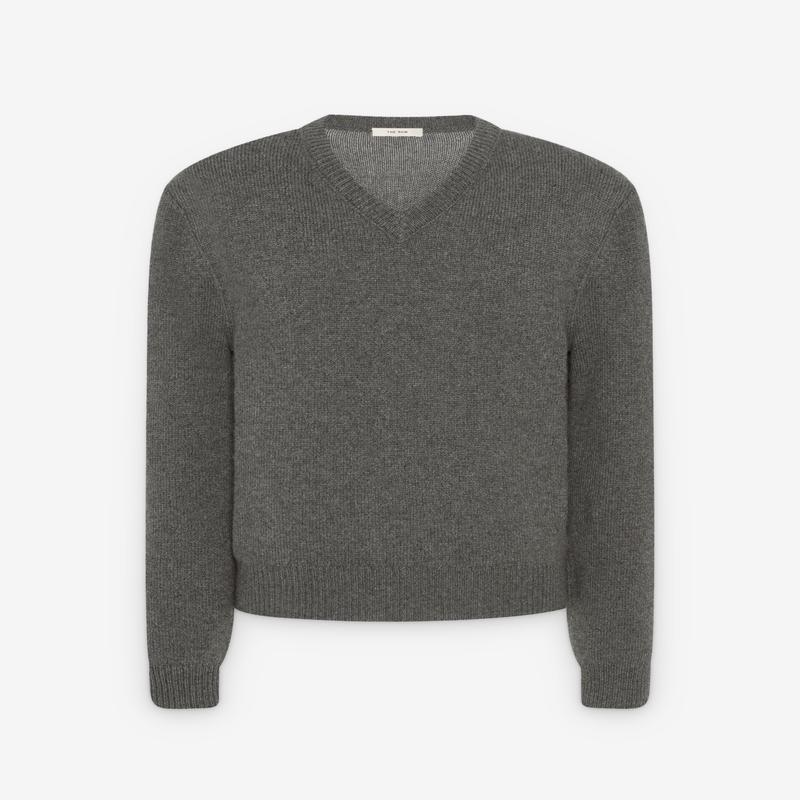 The Row - Mens Horik Sweater - (Grey Melange)