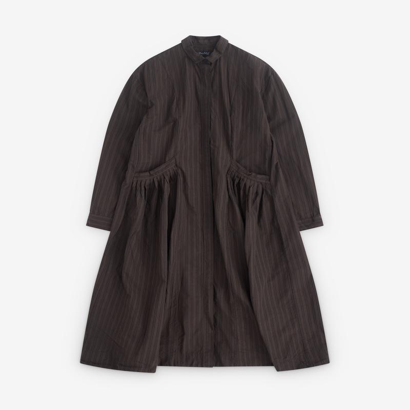 Bergfabel - Womens Sally Dress - (Moss Stripe)