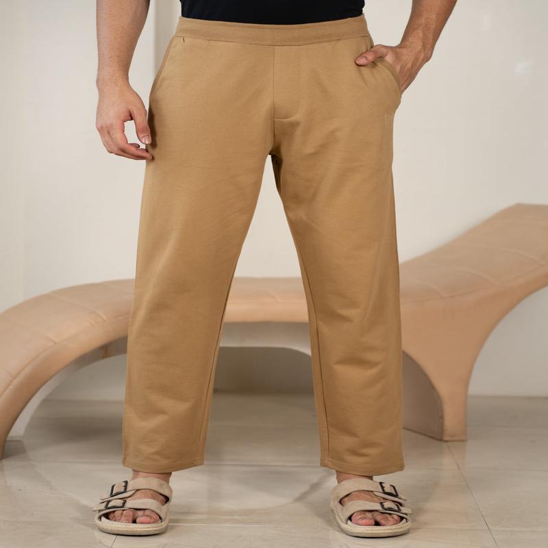 Explorer Khaki Cotton Sweatpants