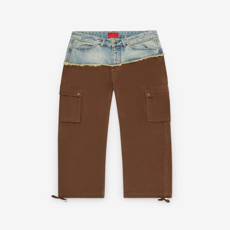 Fugazi - Mens Hybrid Cargo Pant - (Brown)