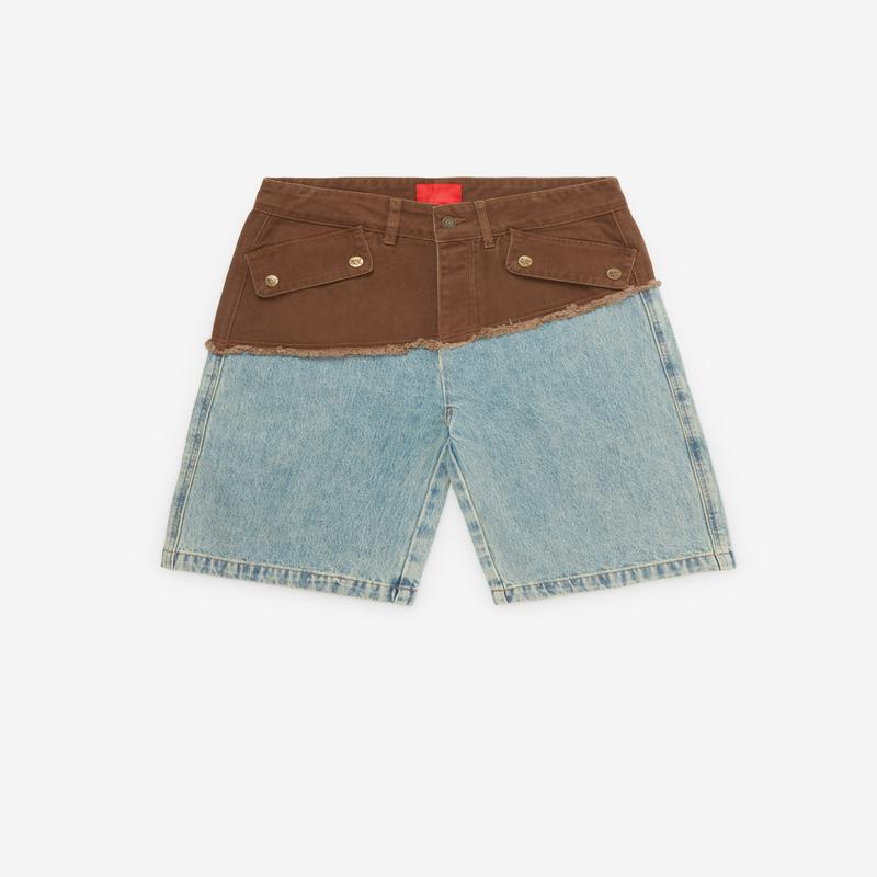 Fugazi - Mens Hyrbid Denim Shorts - (Denim)