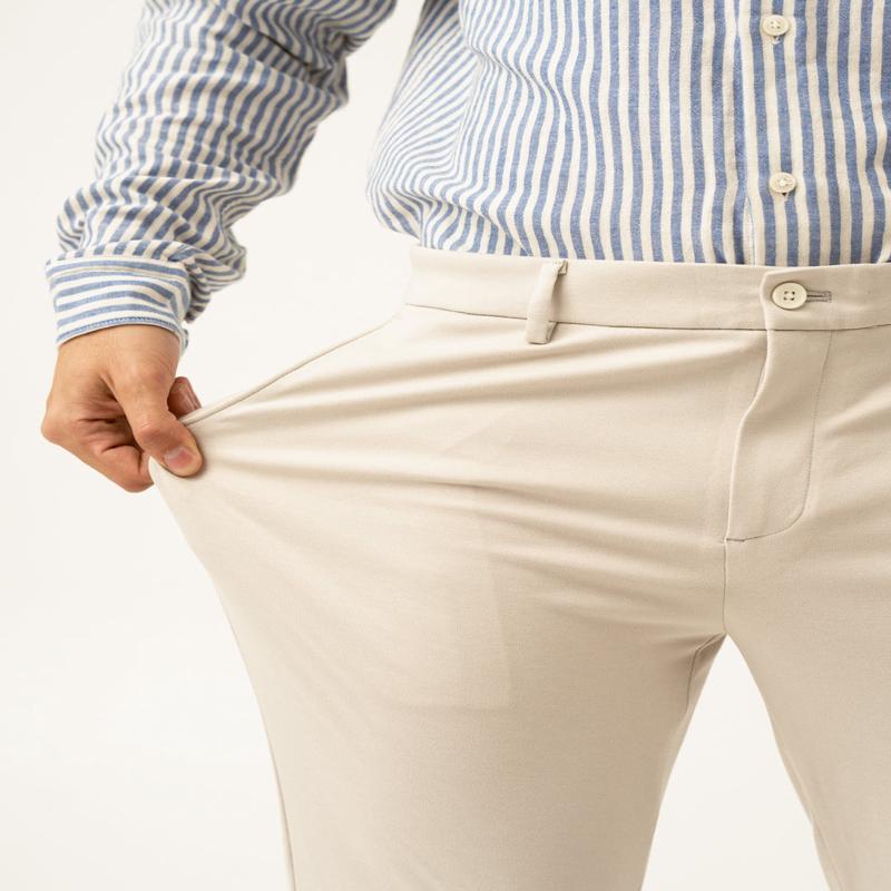 Kutch Cream Power-Stretch Pants