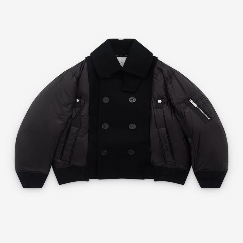sacai - Womens Puffer Blouson - (Black)
