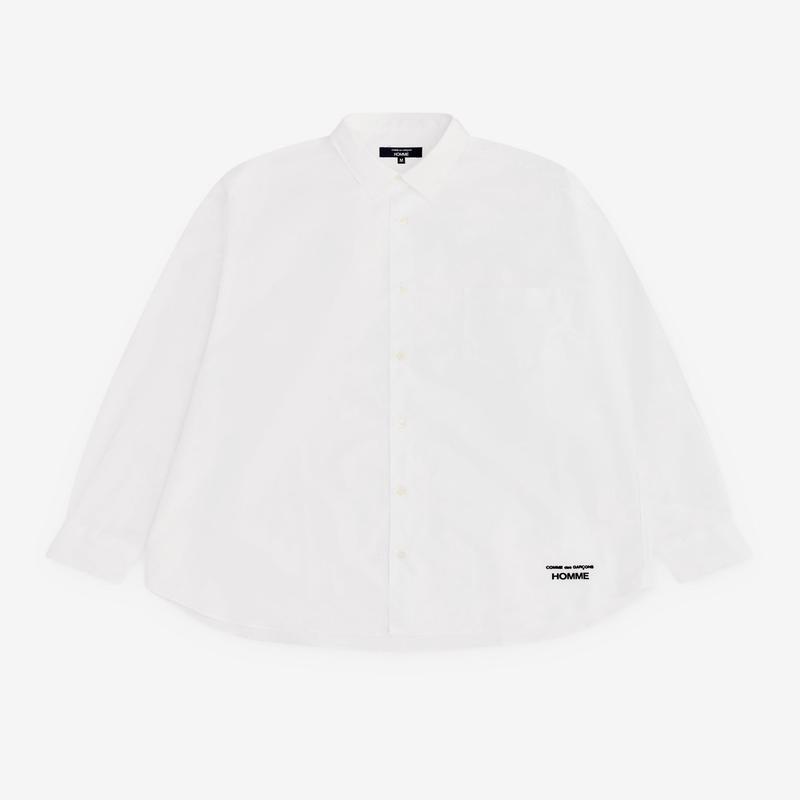 CDG Homme - Mens Logo Shirt - (White)