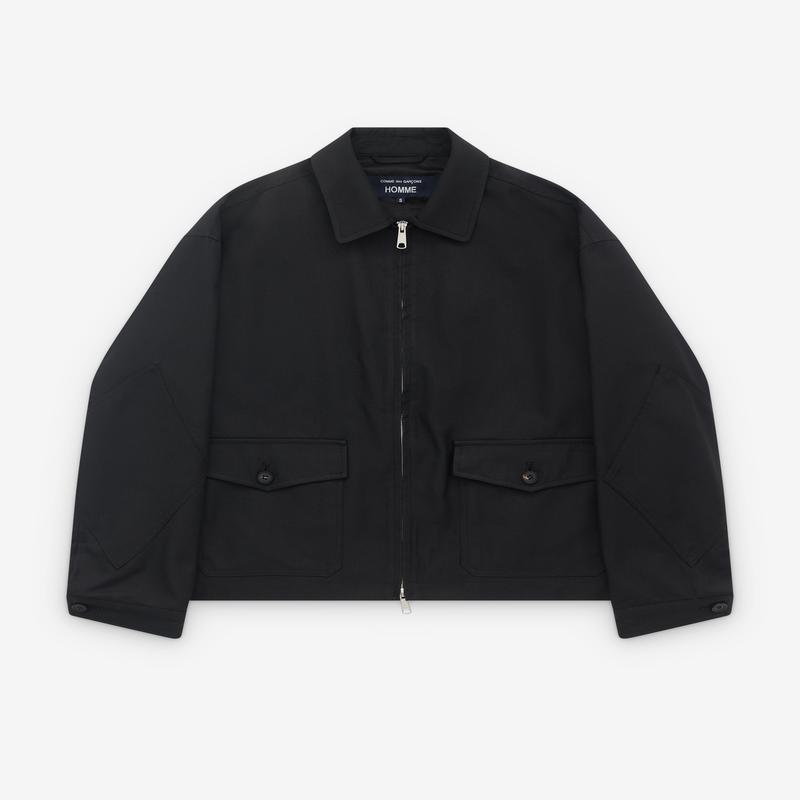 CDG Homme - Mens Zip Jacket - (Black)