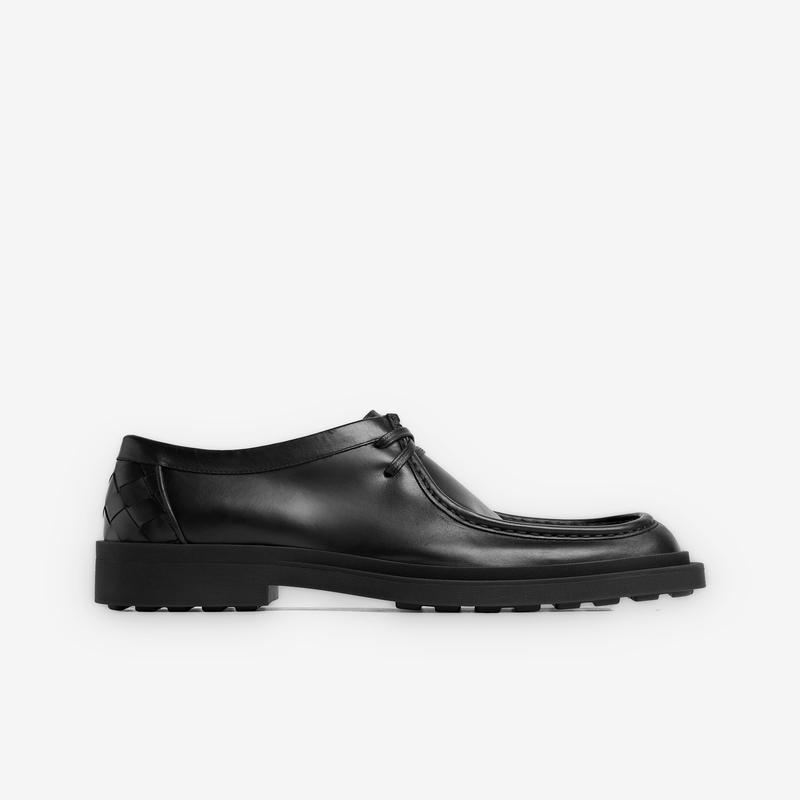 Bottega Veneta - Mens Ben Lace-Up Shoe - (Black)