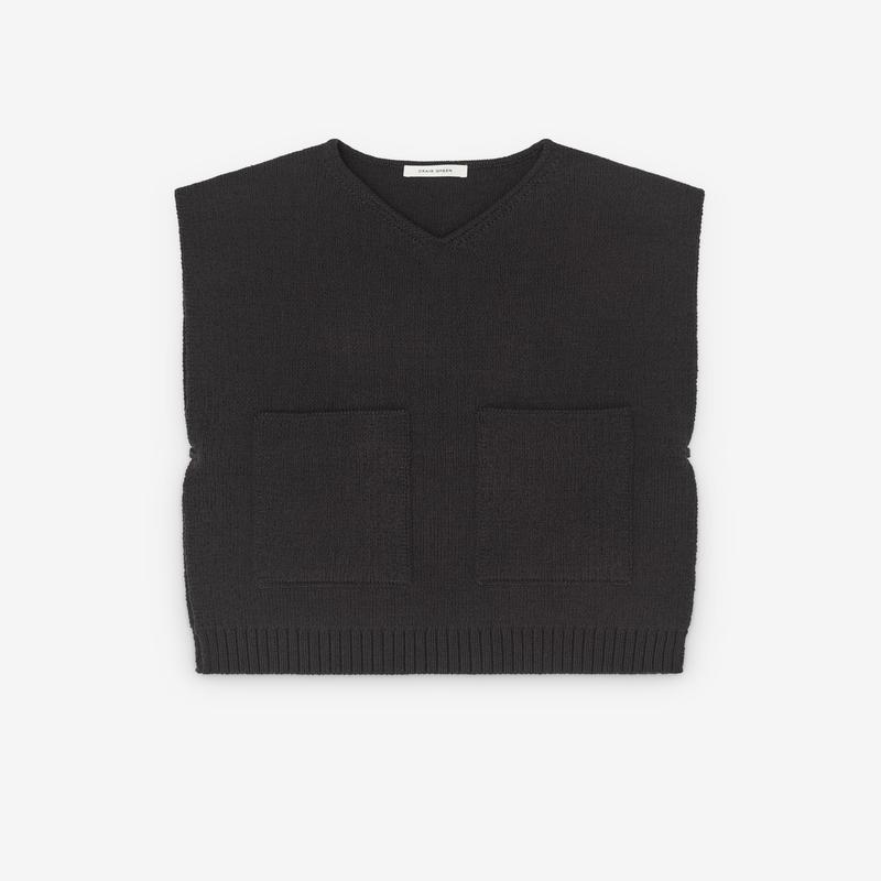 Craig Green - Men's Tape Knit Vest - (Dark Brown)