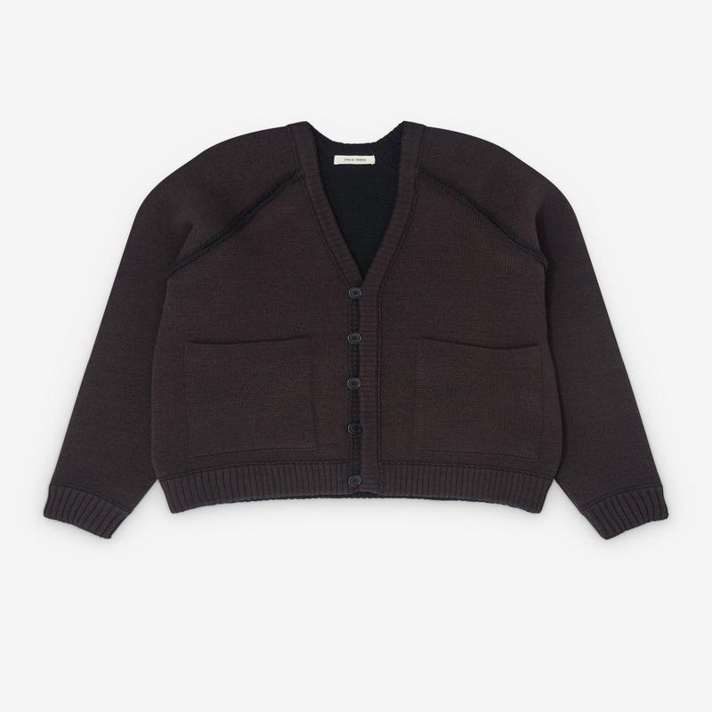 Craig Green - Mens Tape Knit Cardigan - (Dark Brown)