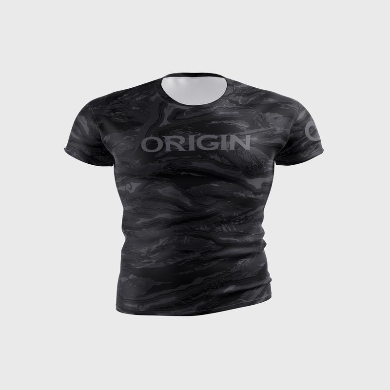 ORIGIN RAPTOR CAMO SS COMPRESSION RASHGUARD