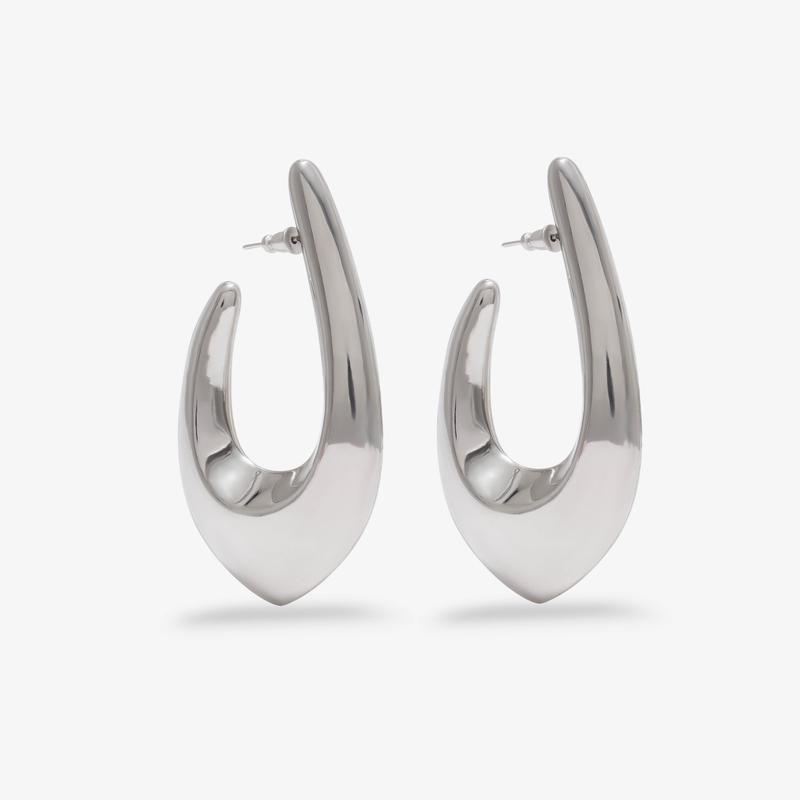 Panconesi - Spada Drop Earrings - (Silver)