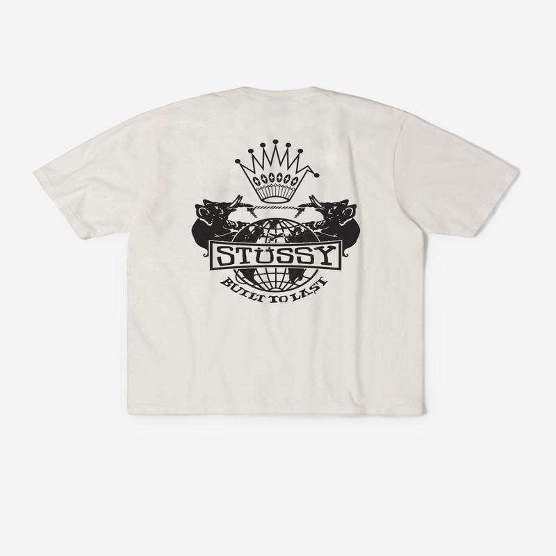 Stssy - Mens Built To Last Pig. Dyed Tee - (Natural)