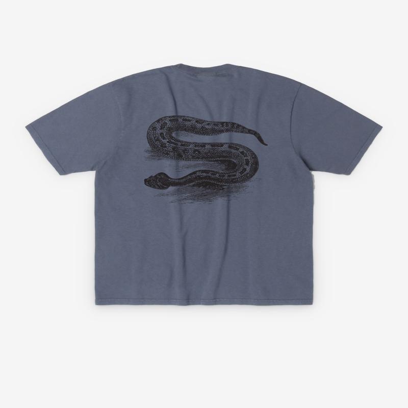 Stssy - Mens Serpent Pig. Dyed Tee - (Navy)