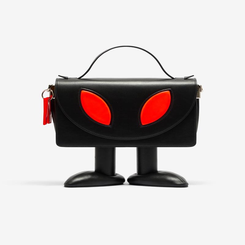 Walter Van Beirendonck - Mens Alien Friend Bag - (Black)