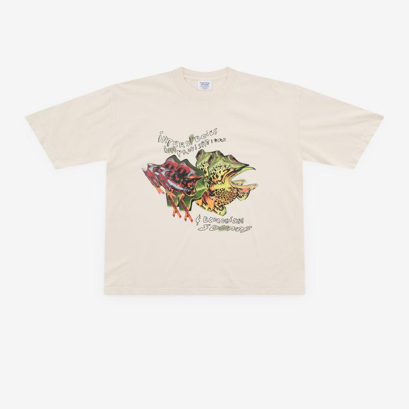 Cactus Store - Mens Interspecies T-Shirt - (Cream)