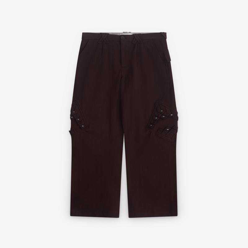 Kiko Kostadinov - Mens Estike Trouser - (Wood Brown)