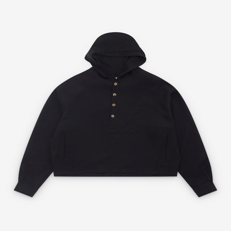 Kiko Kostadinov - Mens Slatina Hooded Top - (Black)