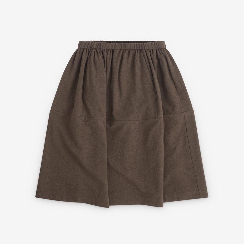 Casey Casey - Womens Puffy Skirt - (Oatmeal)