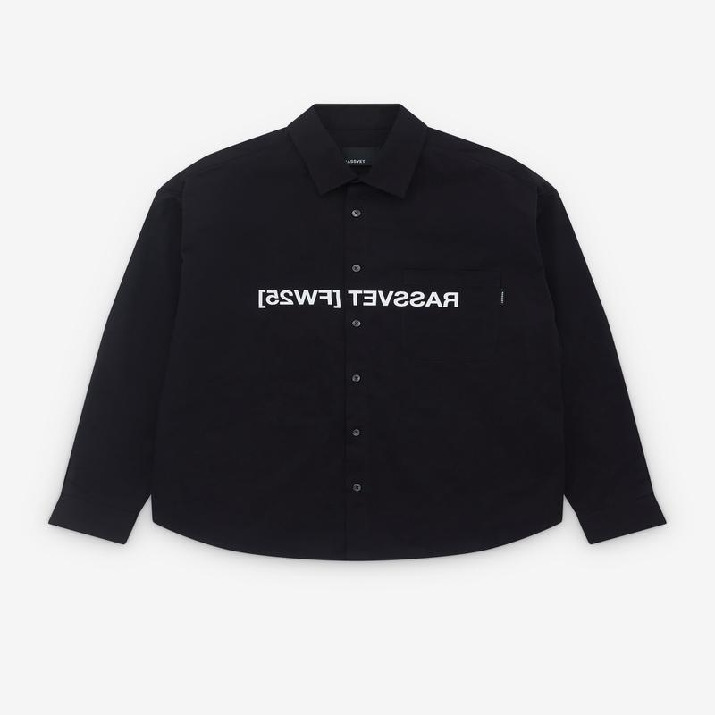 Rassvet - Mens Men Combo Office Shirt - (Black)