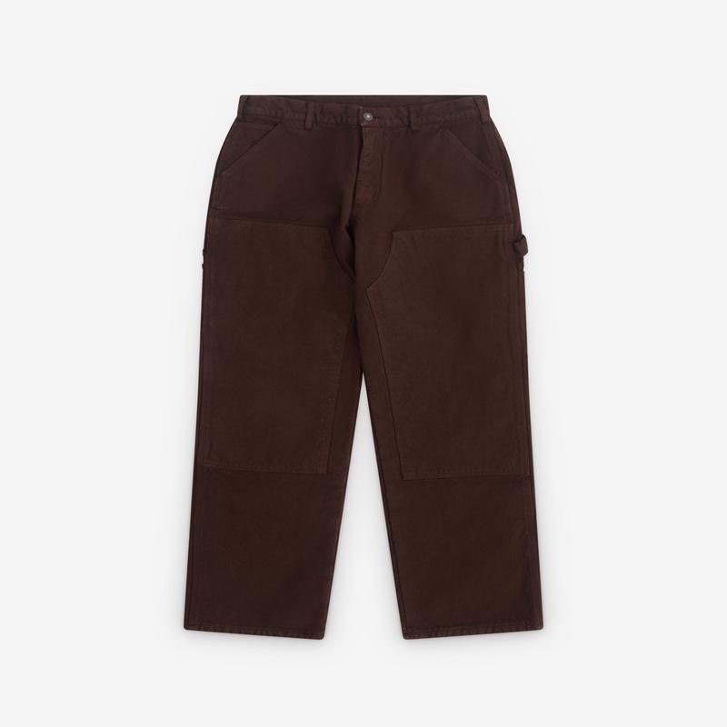 Sky High Farm - Mens Canvas Double Knee Pants - (Brown)