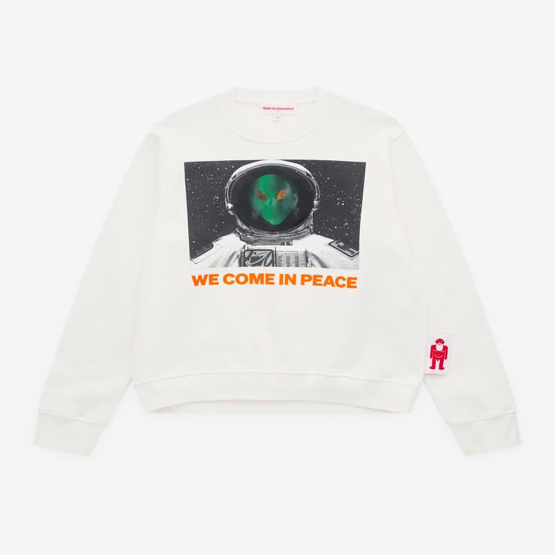 Walter Van Beirendonck - Mens W-Space Sweatshirt - (White)
