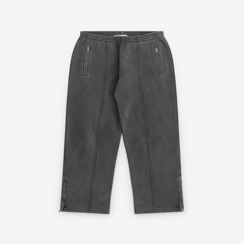 Our Legacy - Mens Track Pants - (Worn Black Hefty Fleece)