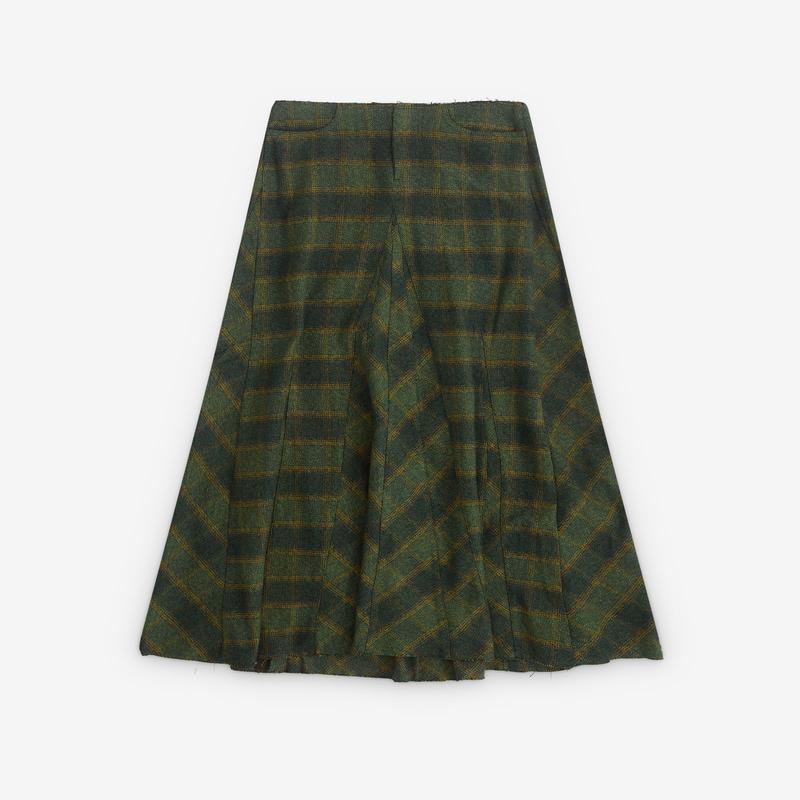 Our Legacy - Womens Rebel Skirt - (Vilnius Low Twist Check)