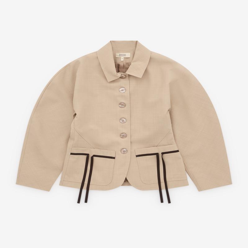 Renaissance Renaissance - Womens Aden Jacket - (Beige)