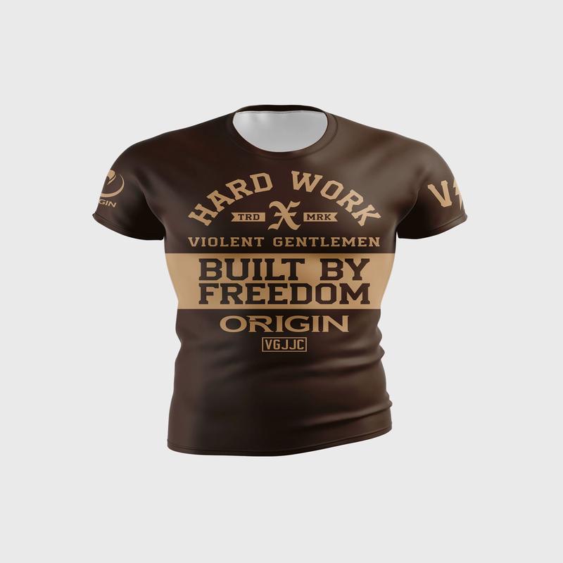 VGHC HARD LESSONS SS COMFORT FIT RASHGUARD