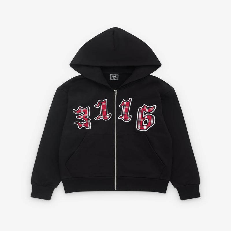 Always Do What You Should Do - 3116 Premium Zip Up Hoodie - (Black)