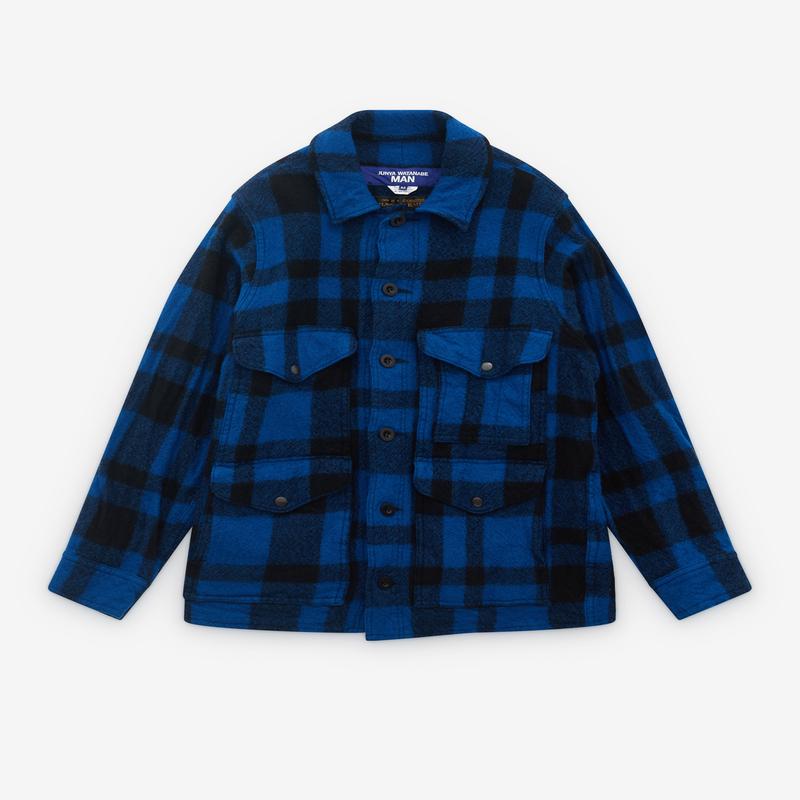 Junya Watanabe Man - Mens Filson Check Jacket - (Blue/Black)