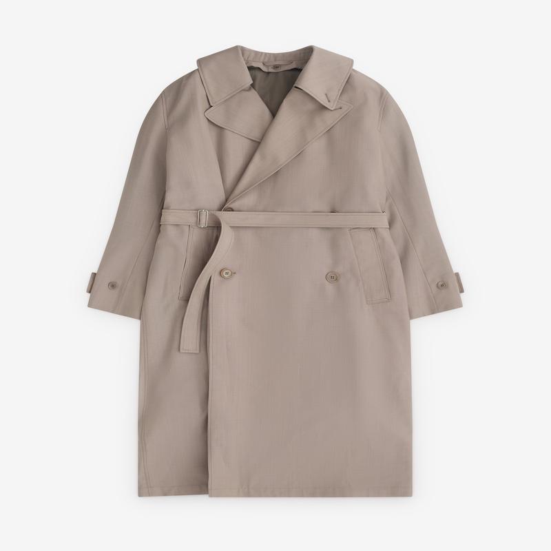 Lemaire - Womens Trench Coat - (Stone)
