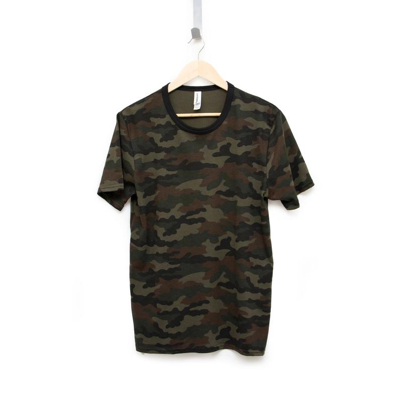 50/50 Camo Unisex T-Shirt