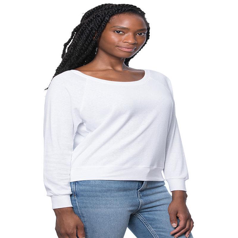 Triblend Long Sleeve Raglan Pullover