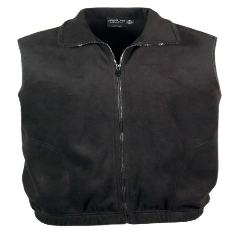 Mens Anti-Pill Full-Zip Vest