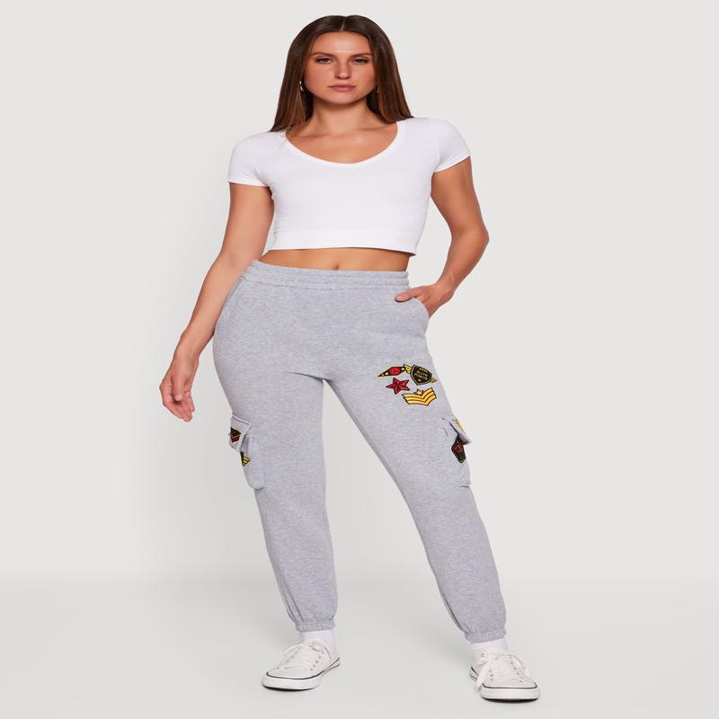 Elite Force Patch Graphic High Waisted Sweatpants