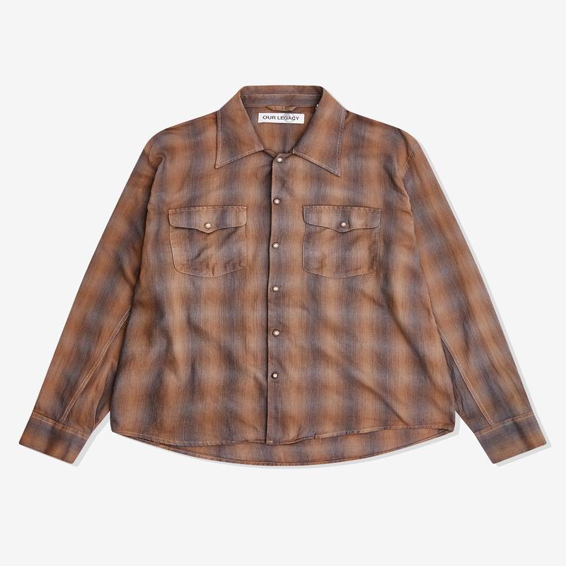Our Legacy - WORK SHOP CRAFT Mens Pronto Shirt - (Overdyed)