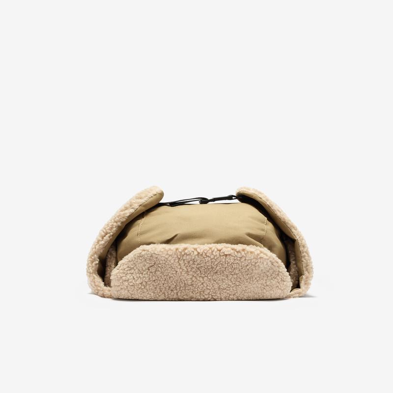 Rassvet - Waxed Cotton Trapper Hat - (Beige)