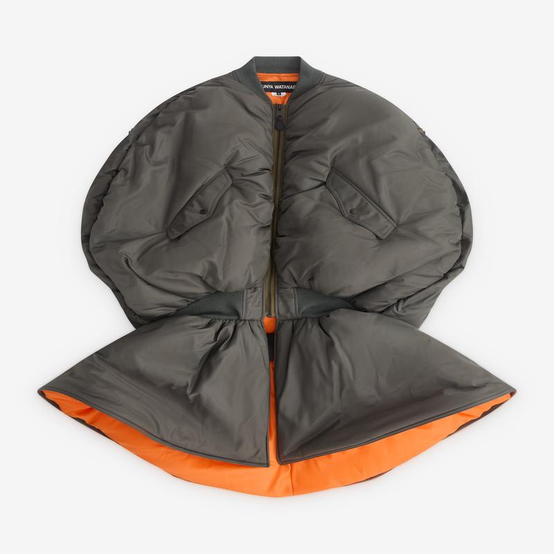 Junya Watanabe - Womens Sleeveless Bomber Jacket - (Khaki)