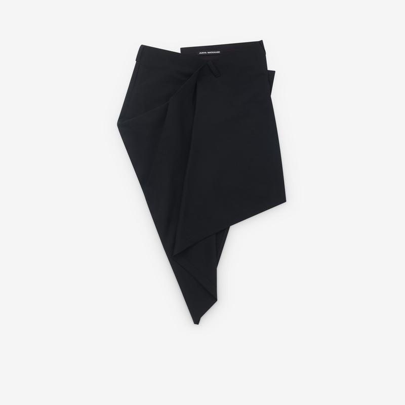 Junya Watanabe - Womens Wrap Skirt - (Black)